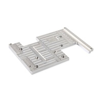 Pièces de fraisage CNC en alliage d'aluminium à cinq axes et quatre axes pour l'assemblage de bras articulés de robot