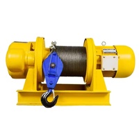 Treuil à corde simple, robuste, 1t 2t 3t 5t 10t, palan électrique 380v 220v, machine de levage pour chantier de construction