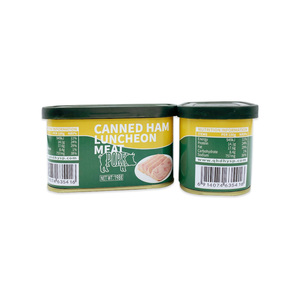 Viande de Porc Salée en Conserve 340g, Viande de Déjeuner, Aliment de Secours en Gros, Durée de Conservation de 3 Ans - Product Image 5