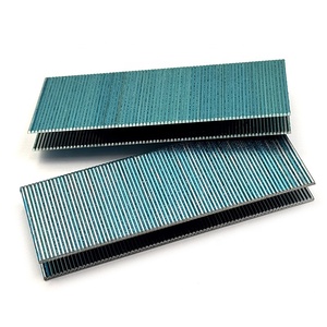 Agrafes en acier galvanisé bleu pour <span class=keywords><strong>béton</strong></span> F10 F20 F50 <span class=keywords><strong>à</strong></span> tige lisse pour pistolet pneumatique - Product Image 3