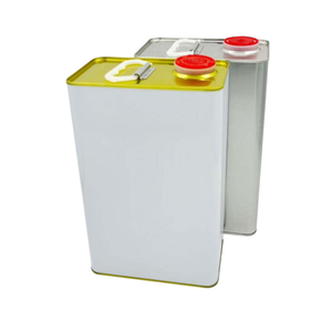 Vente en gros usine : Bidon carré en fer blanc <span class=keywords><strong>de</strong></span> 4L avec bouchon <span class=keywords><strong>à</strong></span> vis, anti-corrosion, <span class=keywords><strong>vide</strong></span>, pour emballage <span class=keywords><strong>de</strong></span> liquides industriels - Product Image 3