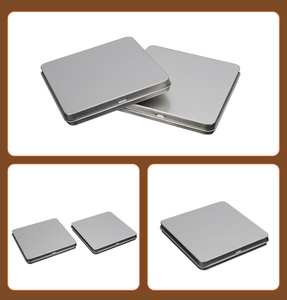 Gran oferta, caja de lata de Metal <span class=keywords><strong>con</strong></span> bisagras cuadradas para naipes, caja de almacenamiento de embalaje de regalo - Product Image 6