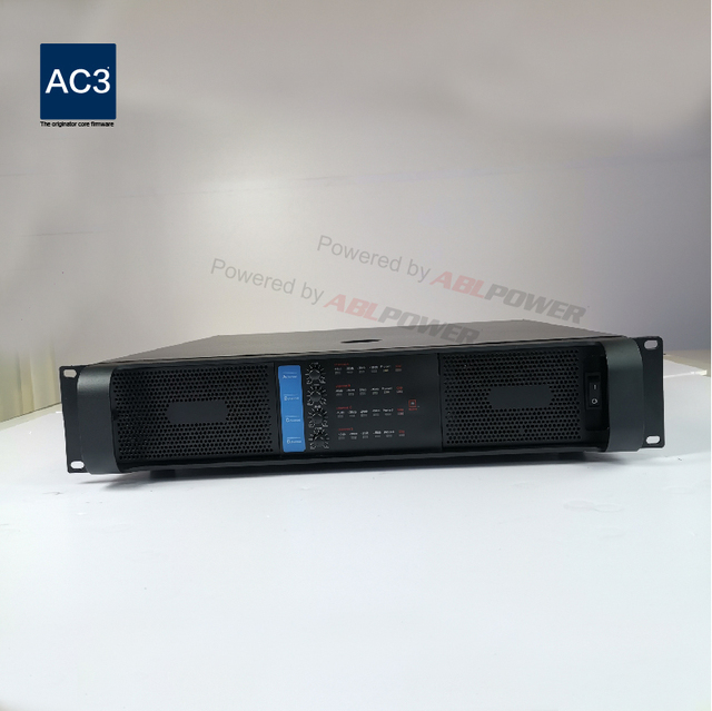 800W X 4 Channels for Dual 15 Inches Speaker Sound System High Quality Power Amplifier