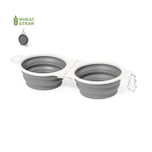 Tazón plegable de fibra de trigo, gadgets ecológicos - Product Image 1