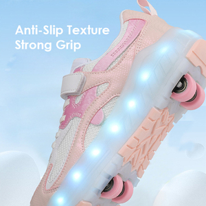ZHOYA <span class=keywords><strong>Pattini</strong></span> a rotelle a quattro ruote per ragazze e scarpe a rotelle trasformabili per ragazzi, bestseller transfrontaliero - Product Image 2