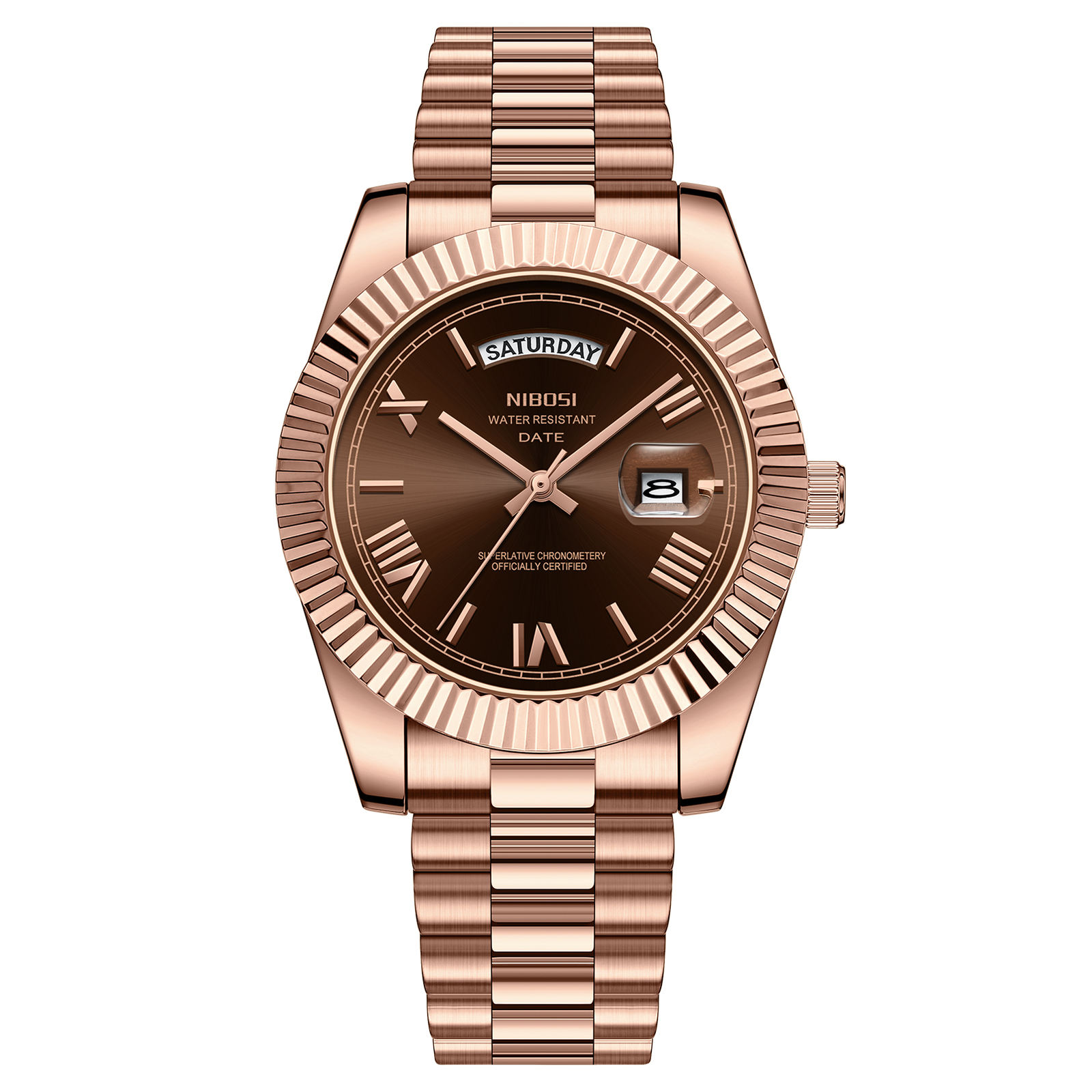 Rose Gold Women's Watch Luxury Fashion Quartz Design