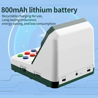 Console de jeux rétro portable A6 PLUS Écran HD de 3.2 pouces Lecteur de jeu portable Mini machine d'arcade avec manette de jeu Jeu 1000 en option