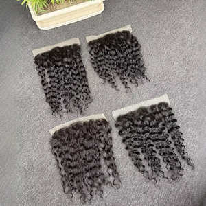 ผมแท้ธรรมชาติ 100% แบบลอนธรรมชาติ  13x6 HD  ฐานลูกไม้โปร่งใสสีดำธรรมชาติ  ขนาด 12-26 นิ้ว จากโรงงาน - Product Image 5