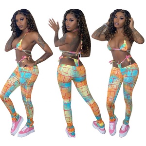 Costume da bagno micro bikini a tre pezzi sexy da donna con pantaloncini a vita bassa, stile brasiliano estremo - Product Image 1