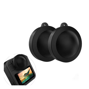 HONGDAK pour <span class=keywords><strong>GoPro</strong></span> <span class=keywords><strong>Max</strong></span> 2, capuchon d'objectif en silicone noir, anti-chute, résistant à la poussière, protection d'objectif pour <span class=keywords><strong>accessoires</strong></span> <span class=keywords><strong>GoPro</strong></span> <span class=keywords><strong>Max</strong></span> 2 - Product Image 3