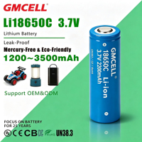 Usine En Gros Respectueux De L'environnement Sans Plomb 18650 Batteries Li-Ion Utilisation Rechargeable Pour Les Jouets