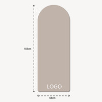 Tapis de yoga en PU en gros, prix d'usine, logo personnalisé, antidérapant, écologique, durable, tapis d'exercice Pilates
