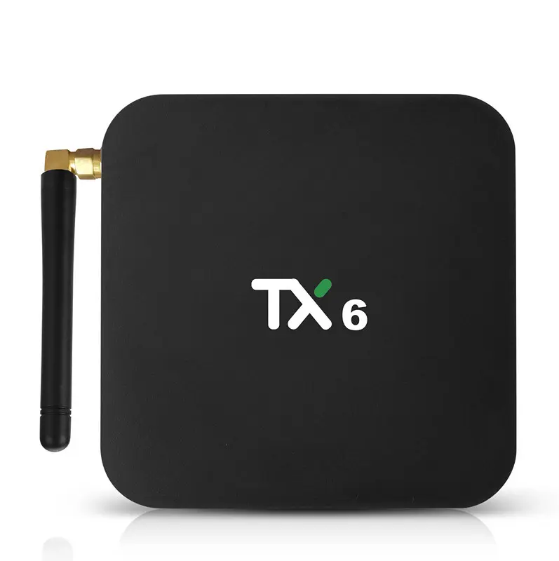 TX6 تي في بوكس أندرويد H616 رباعي النواة 4 جيجابايت 32 جيجابايت مجموعة توب بوكس 5g wifi 4k hd أفلام متدفقة عبر الإنترنت