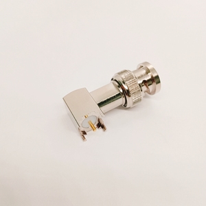 Manufacturers Sell <strong>BNC</strong> Connector 50 Ohm <strong>BNC</strong> Male <strong>Right</strong> Angel PCB Mounting Connectors - Product Image 1
