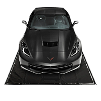Tapis de lavage de voiture durable en vinyle 7'9'' X 16 'Tapis de garage étanche à l'eau Tapis de sol SinglePvc Revêtement de sol