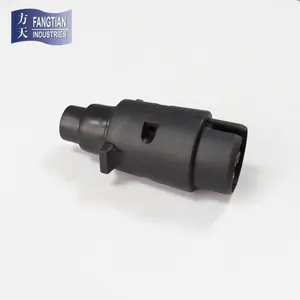 OEM ODM Customize High Quality Waterproof Plastic Connector Trailer Part 7 Pin Trailer Plug