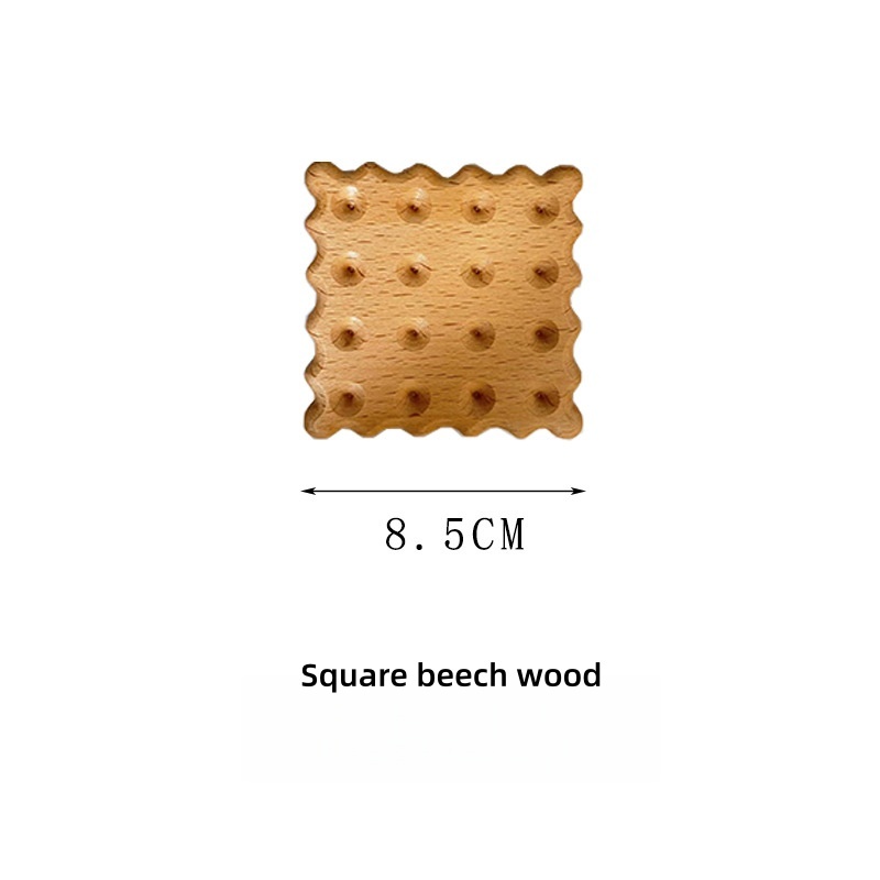 Wood Color   Square beech wood