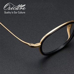 Osicare thiết kế thương hiệu Eyewear montura de gafas de lujo brillen quý ông Học Viện người đàn ông tinh khiết Titanium Kính Mắt Gọng - Product Image 2