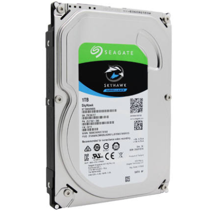 ST1000VX005 SkyHawk 1TB Surveillance Hard Drive 64MB Cache SATA 6.0Gb/s 3.5" Internal