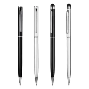 Bosch brand personalized cheap twist hotel ball pen custom logo metal slim stylus hotel pen
