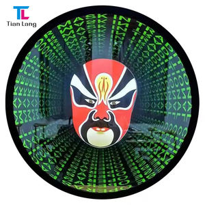 Custom <b>Led</b> 3d Infinity Mirror <b>Neon</b> <b>Led</b> <b>Sign</b> 3d Infinity Mirror <b>Led</b> Dance Floor Infinity Mirror <b>Sign</b> - Product Image 4