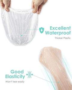 Gorros Desechables Transparentes de Plástico PE para Secado de Cabello en Salón, Impermeables, Personalizables, para Ducha, Venta al por Mayor - Product Image 6