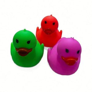 Custom Color Logo Big Yellow Export Multi-Color Plastic Children's <b>Bath</b> & Beach Toy Vinyl Floating Duck - Product Image 1