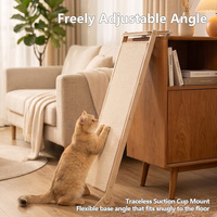 Griffoir pour chat en bois moderne, réglable, en sisal, rampe d'escalade pour chat, planche d'activités pour chat, fabricant OEM