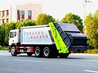 Camion Compacteur de Déchets 6x4 Direct Usine 18m³ – Camion de Collecte des Déchets Compressé pour l'Assainissement Urbain
