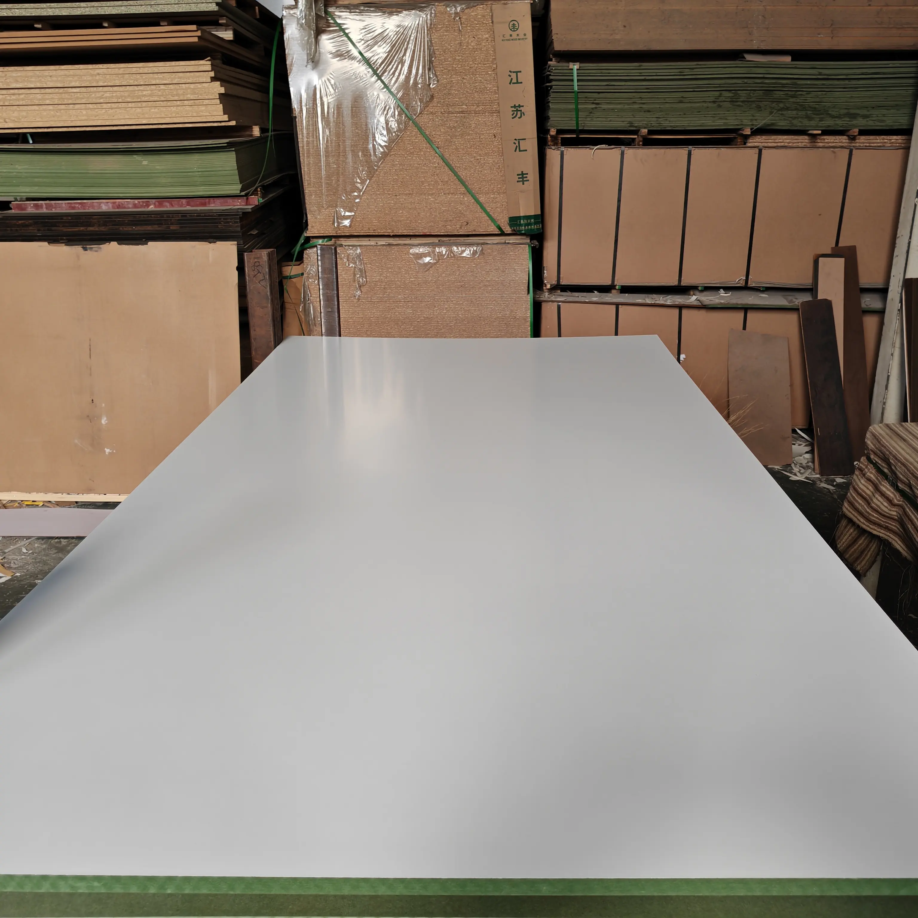 white mdf board 18mm white gloss melamine board