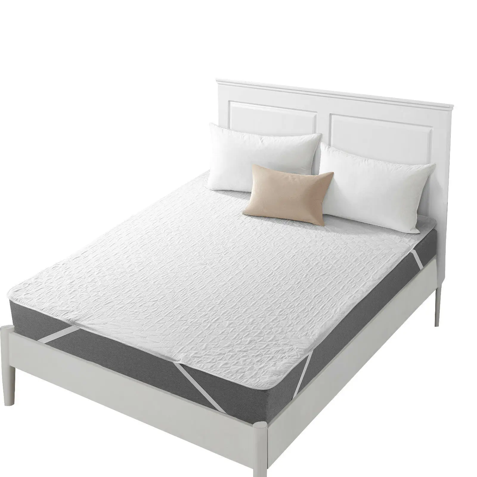 Comfortable Cotton Bamboo Waterproof Memory Foam Bed Mattress Topper