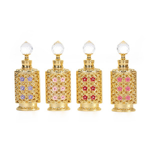 Flacon compte-gouttes en métal pour cosmétiques de luxe personnalisé - Product Image 1