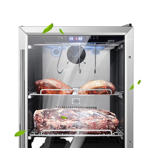 Livraison gratuite 240 litres affichage de cuisine construit dans le boeuf viande durcissement armoire steak maturation réfrigérateur - Product Image 1