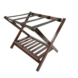 Maleta plegable de madera maciza moderna H014, portaequipajes para uso en Hotel, dormitorio, portaequipajes de madera, soporte, suministro de hospitalidad - Product Image 6