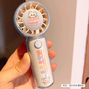 Ventilador de Mano Portátil con Diseño de Conejo, Recargable, con Batería, 3 Velocidades, Motor de Corriente Continua de 5 V, Cuerpo de Plástico Ligero - Product Image 4