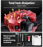 Kit d'outils de démolition à essence GJH-100-52cc, marteau perforateur à béton robuste 52cc