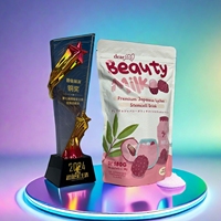OEM ODM 180g Marque Propre Originale en Vrac Boisson Anti-âge au Collagène et Cellules Souches Saveur Litchi Produits Dear Face Lait en Poudre Beauté de la Peau