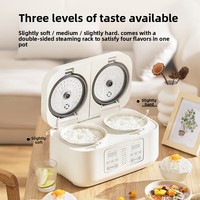 Midea MB-RC328 홈 지능형 더블 파일 전기 밥솥 화이트 유징 주전자 내부 냄비 3-8인용 마이크로컴퓨터 제어