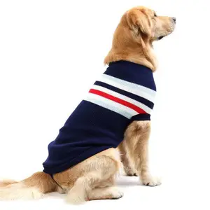 卸売手編みペット服ビッグ犬セーター