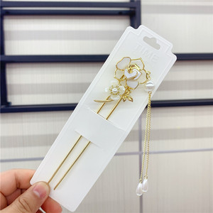 Horquillas de estilo antiguo, adornos para el cabello con borlas, horquillas de estilo corte, accesorios para el cabello para Hanfu de mujer, horquillas de perlas. - Product Image 3