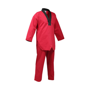Branded Taekwondo Uniforms Karate Gi Kit with <b>Belt</b> Print Design Customized Colors & Logo Cotton/Polyester Material - Product Image 1