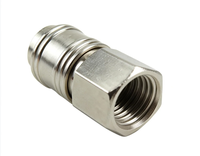 Mini-raccord pneumatique à déconnexion rapide type Rectus 21, corps BSPT 1/8 po, haut débit pour outils/machines à air comprimé OEM