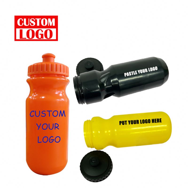 Outdoor Light Weight Plastic Sports Water Bottles With Logo Plastic Water Bottles With Custom Logo