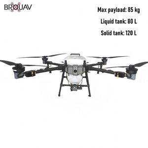 Usine chinoise de drones agricoles de confiance T50 Dron Agricola 120 Litros pour l'agriculture, OEM ODM pris en charge - Product Image 2