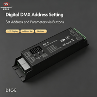 Décodeur DMX512 et RDM à courant constant 1CH D1C-E (250-3000mA)