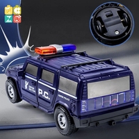 Amazons Venta caliente B/O Electric Police Car Transform juguetes led light Music robot eléctrico juguetes con proyección juguete niños
