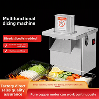 Coupe-légumes commercial transfrontalier 220V/110V grand diamètre écologique, modèle de comptoir pour trancher les carottes, les oignons et les pommes de terre