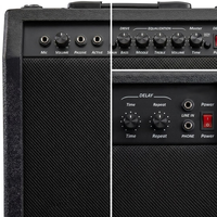 Amplificateur de guitare acoustique et basse électrique HUASHENG de haute qualité, vente en gros, usine chinoise, vente chaude, 40 watts