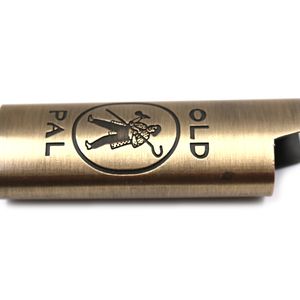 Vente en gros de logo personnalisé design rétro vintage couleurs bronze métal alliage de zinc J3 <span class=keywords><strong>J5</strong></span> J6 support de briquet étui à briquet - Product Image 4