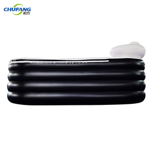 Chufang Baignoire <span class=keywords><strong>gonflable</strong></span> en plastique PVC personnalisée Baignoire d'angle Baignoire autoportante bon marché - Product Image 4